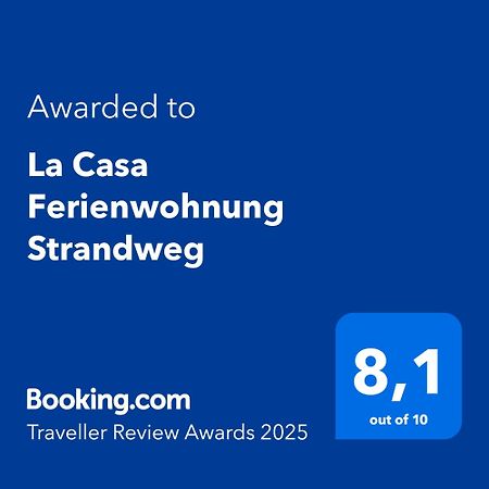 La Casa Ferienwohnung Strandweg Steinberg  Εξωτερικό φωτογραφία